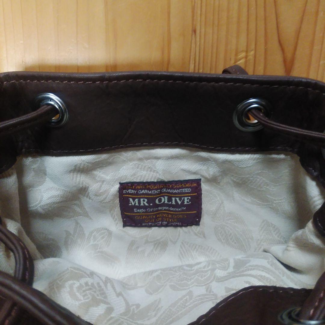 【新品】MR.OLIVE ミスターオリーブ 2WAY CYLINDER BAG