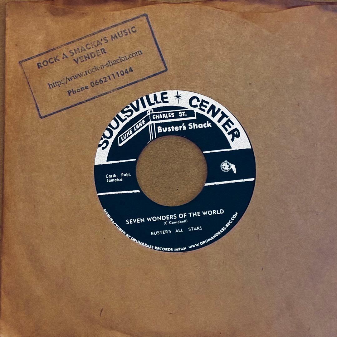 洋楽 Seven Wonders Of The World - Prince Bust