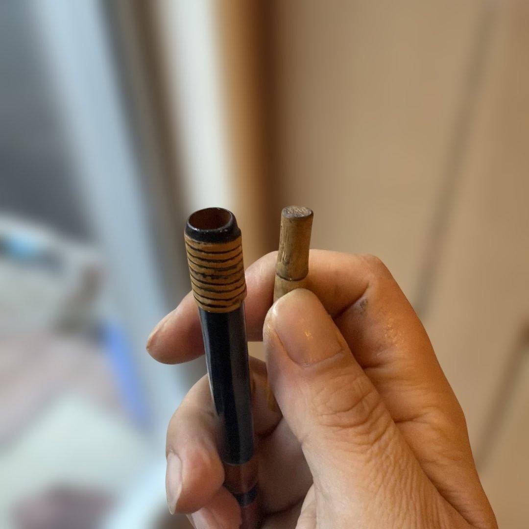 手作り　骨董　和竿　全竹　落し込み　へチ竿　、210、7尺