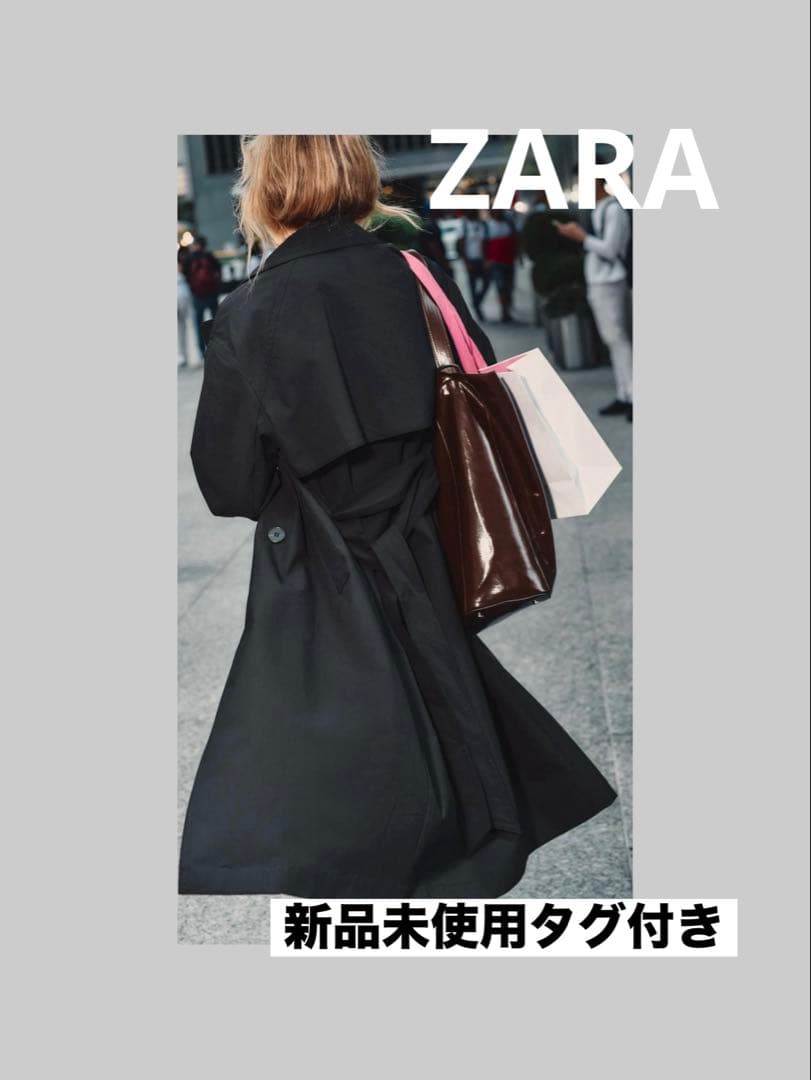 卒入学式にも便利！新品♥︎︎タグ付きZARA防水加工 ベルト付きトレンチコート