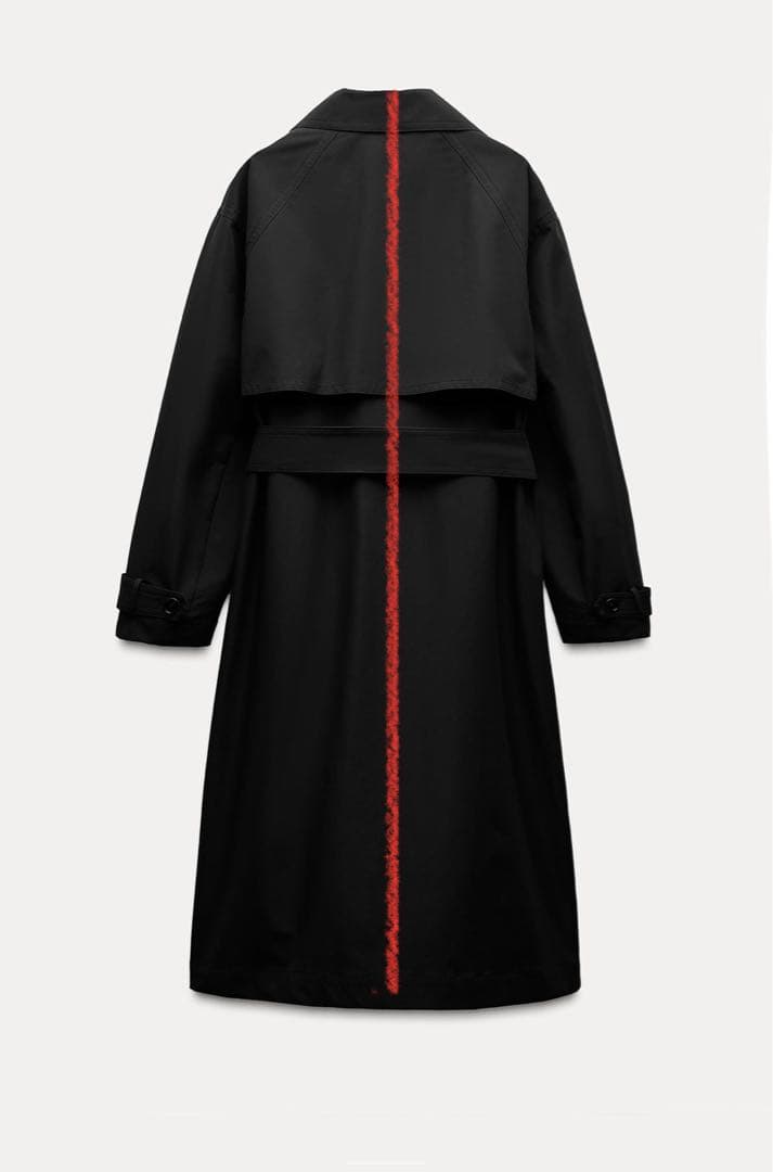 卒入学式にも便利！新品♥︎︎タグ付きZARA防水加工 ベルト付きトレンチコート
