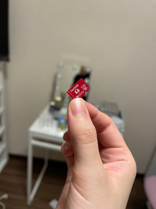 ❗️未使用❗️Nintendo Switch本体　SDカード128GBセット　超美品