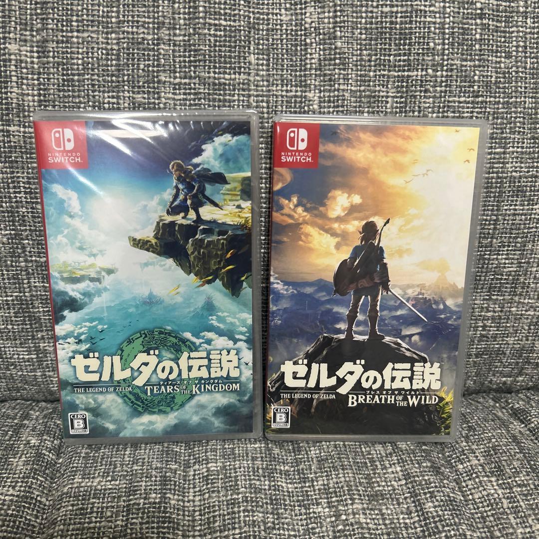 【新品未開封】ゼルダの伝説 Switch ソフト セット