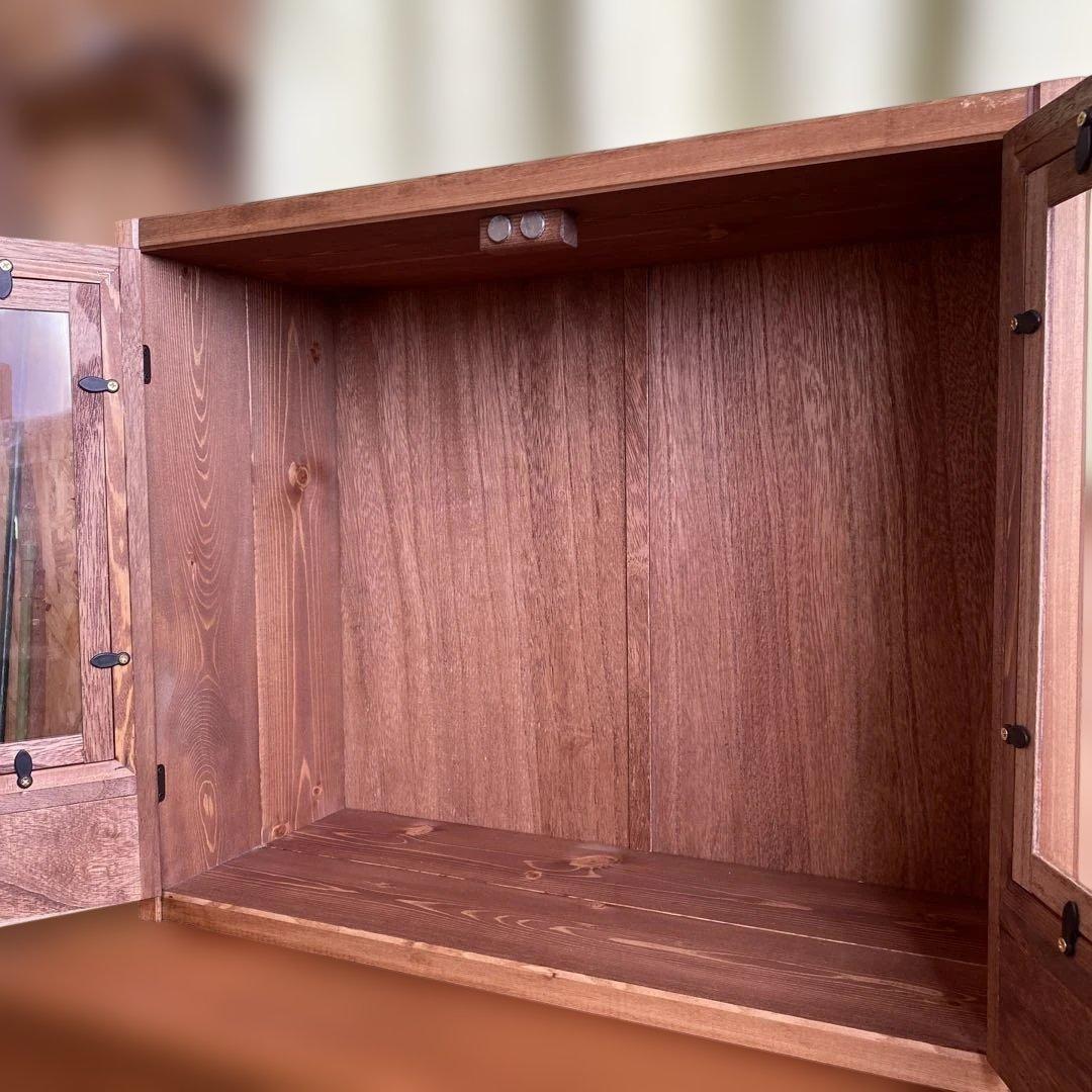 みさぽーママ　人形用木製収納ケース　ハンドメイド　アイシードール　ブライス