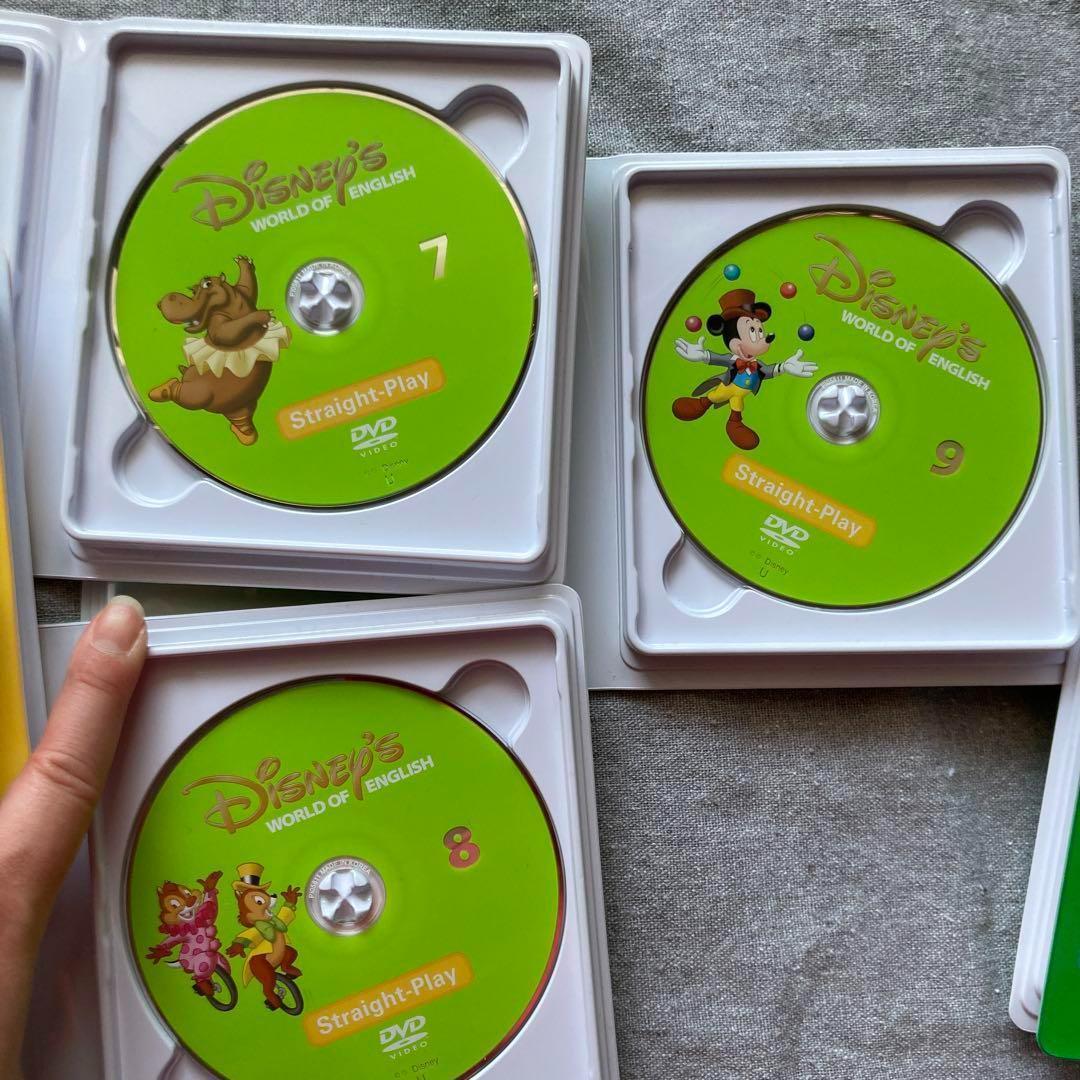 ディズニー【ストレイトプレイ4〜12】DVD DWE 英語