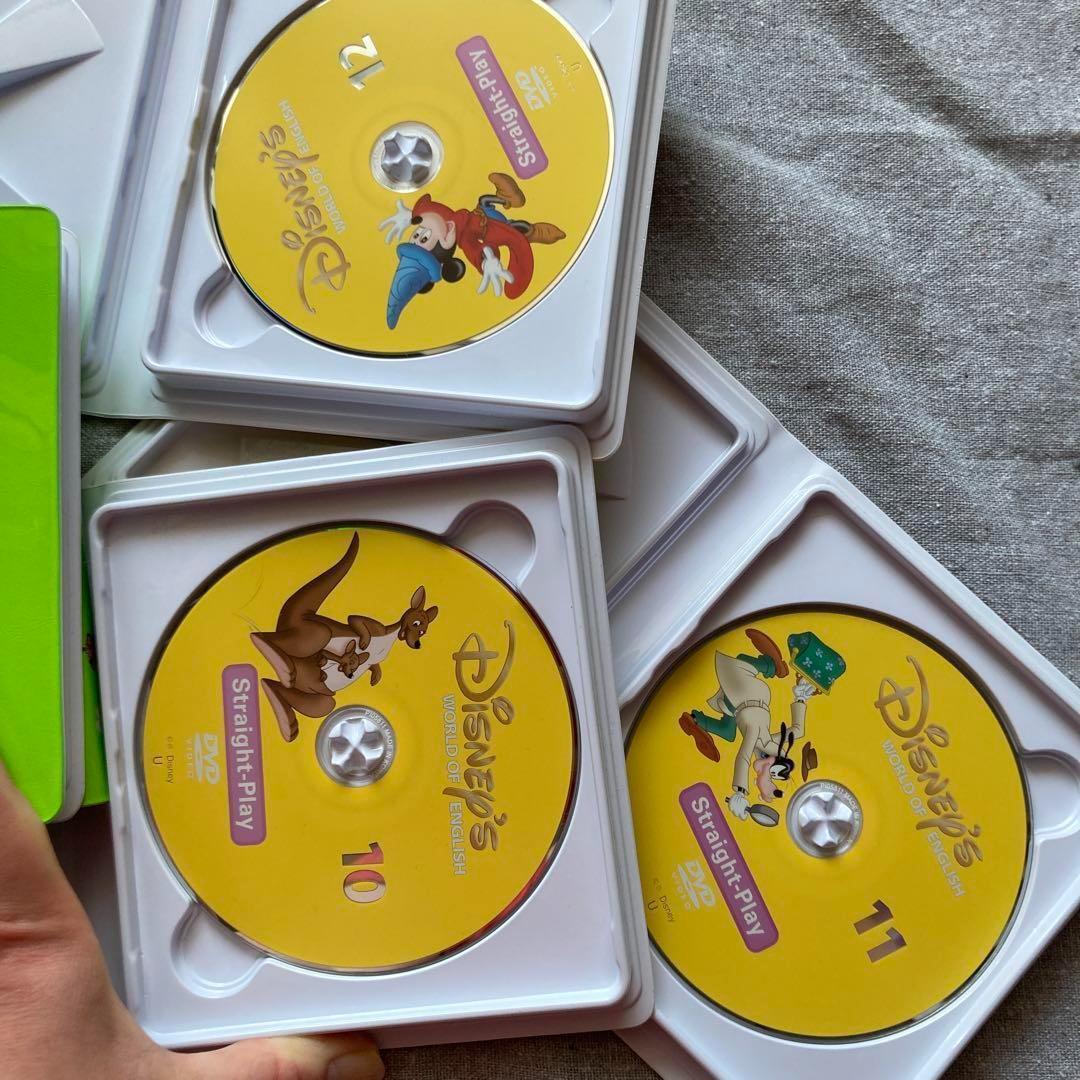 ディズニー【ストレイトプレイ4〜12】DVD DWE 英語