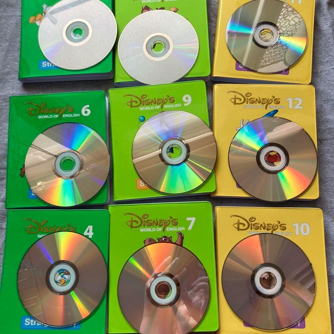 ディズニー【ストレイトプレイ4〜12】DVD DWE 英語