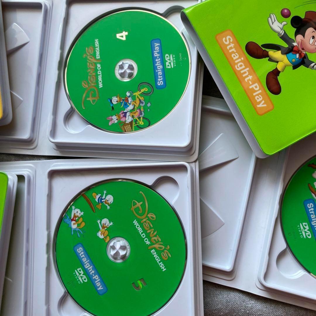 ディズニー【ストレイトプレイ4〜12】DVD DWE 英語