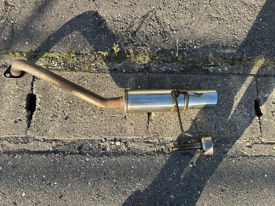 ホンダ　GE8RS マフラー　サイレンサー付き