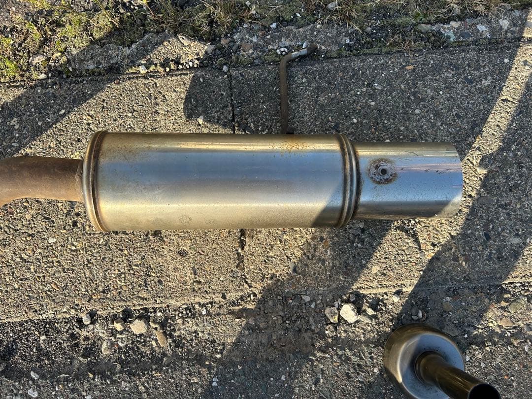 ホンダ　GE8RS マフラー　サイレンサー付き