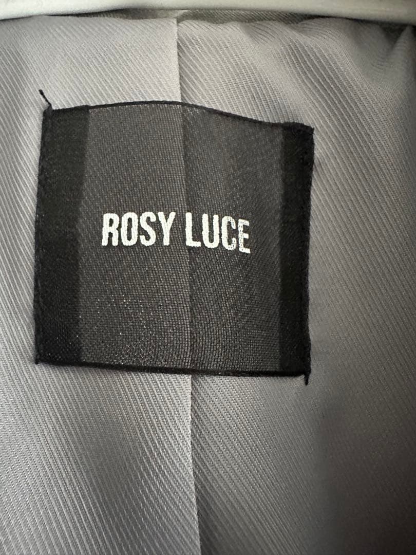 ROSY LUCE LILY FRILL JACKET グレー