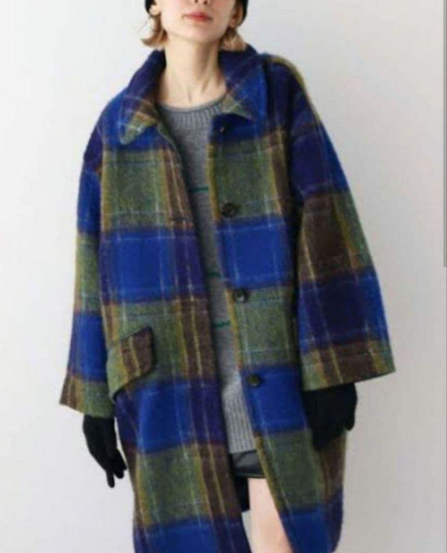 SLOBE citron. スローブイエナ ステンカラーコクーンコート