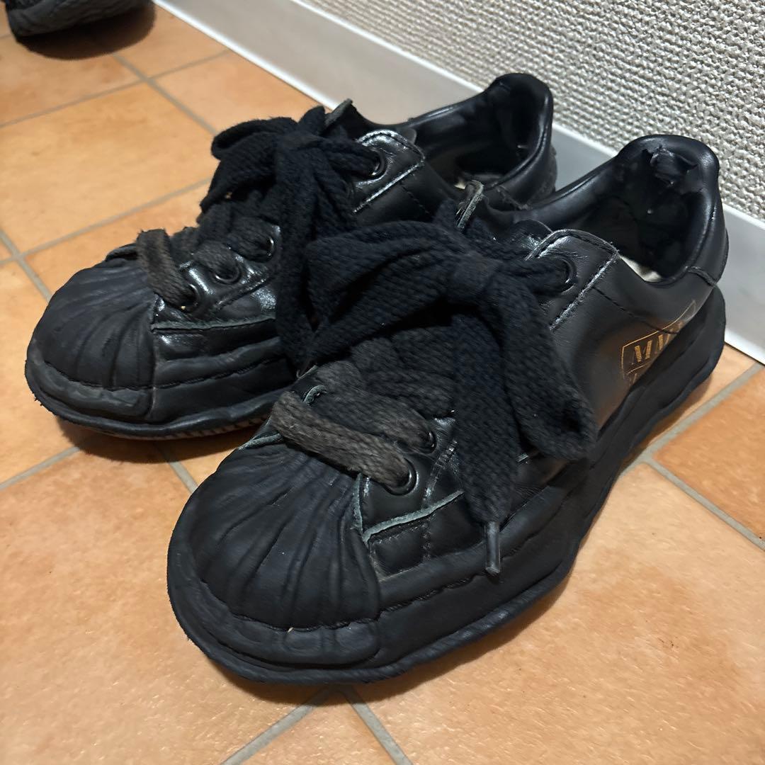 靴 MMY BLAKEY leather lowcut sneaker