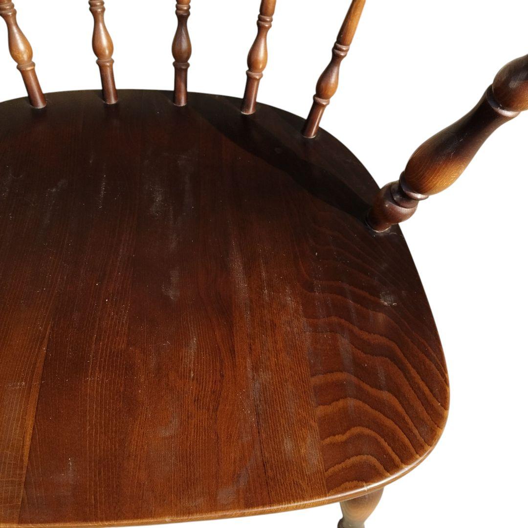 飛騨産業　キツツキ　スピンドル　ダイニングチェア　一脚