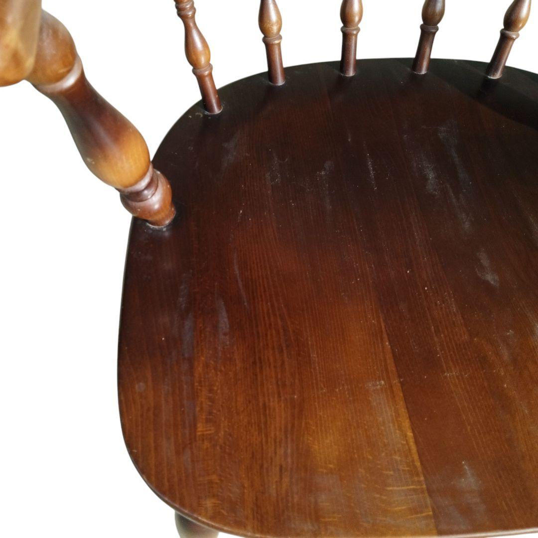 飛騨産業　キツツキ　スピンドル　ダイニングチェア　一脚