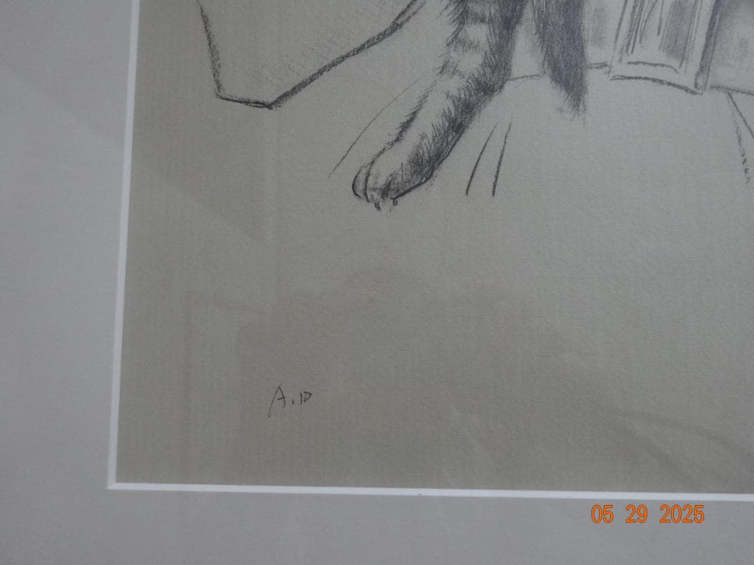 金子國義 真作リトグラフ　お嬢さん「エリザベス」