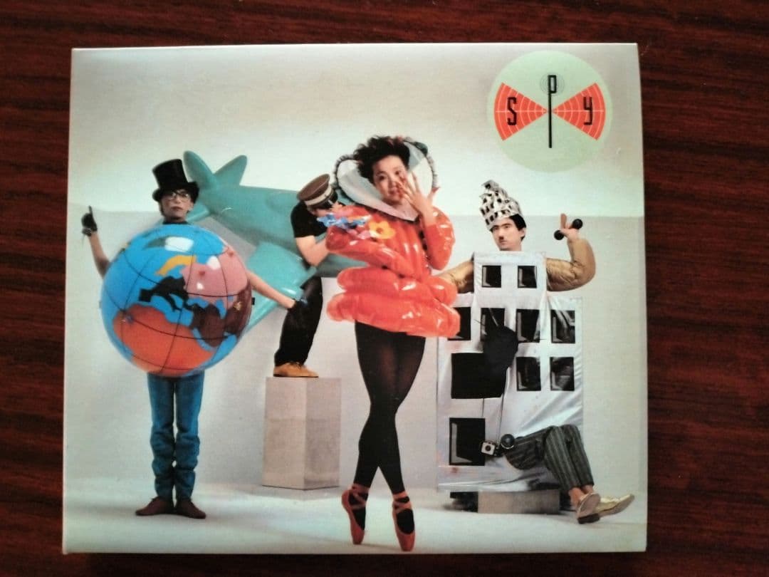 紙ジャケット SPY 2枚組CD ライブ録音 初回限定版