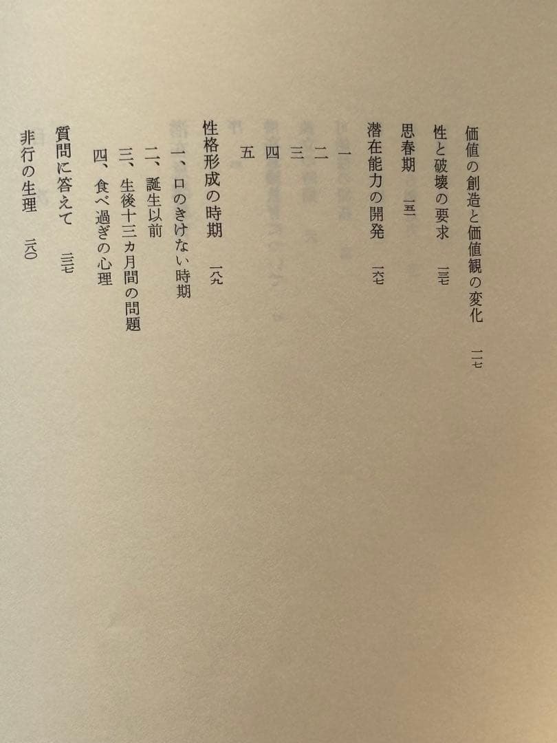 『野口晴哉著作全集 』第六巻 中・後期論集 一