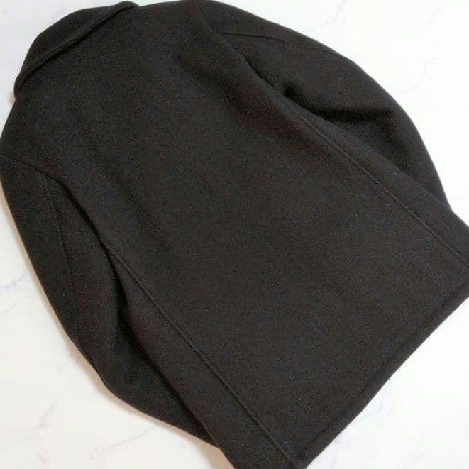 ショット Pコート キルティング ウール ブラック サイズ18 М相当 USA製