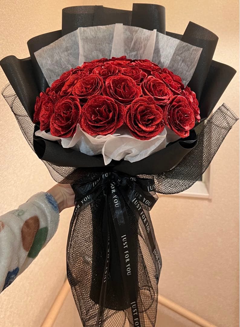 ソープフラワー薔薇 お誕生日 ・記念日 プレゼント 花束　x2