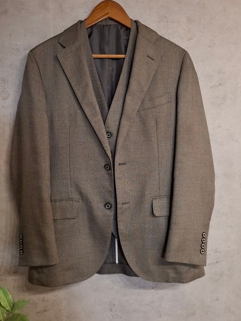 マッキントッシュフィロソフィ スリーピース　トロッター　グレー