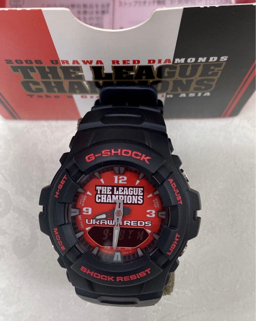 浦和レッズ2006年　Ｊリーグ優勝記念 G-SHOCK カシオ