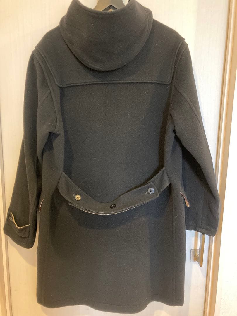 バーバリーブラックレーベル　ダッフルコート 黒色　サイズL