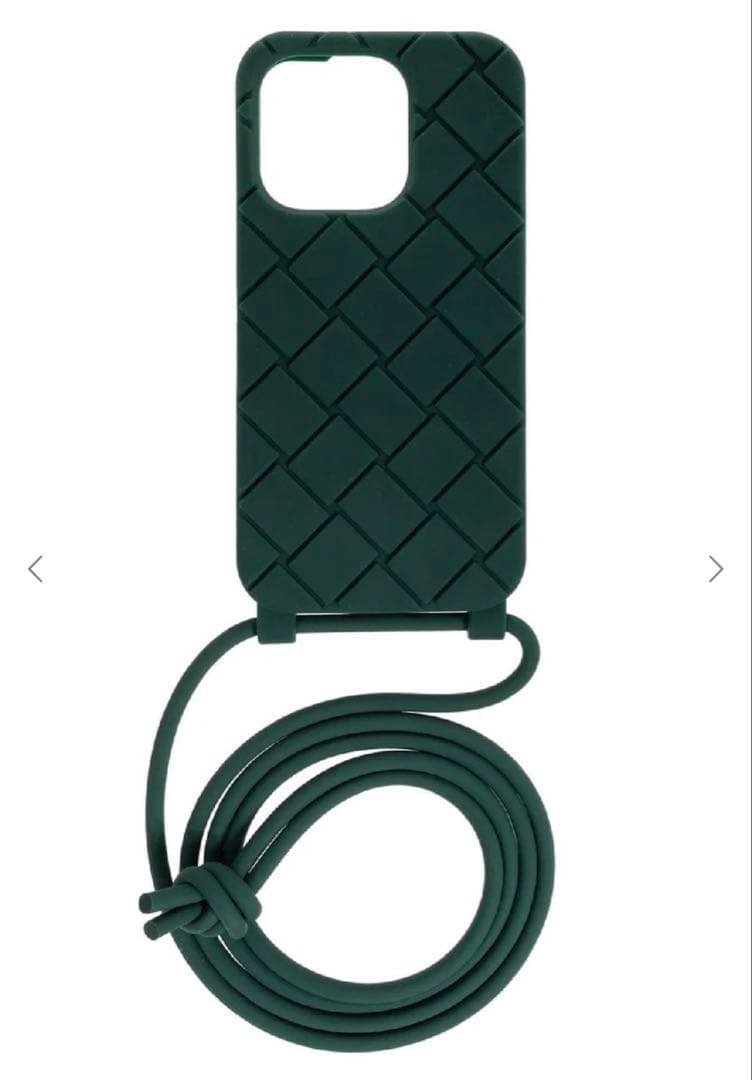 新品　BOTTEGA VENETA iPhone 14 Pro ケース　グリーン
