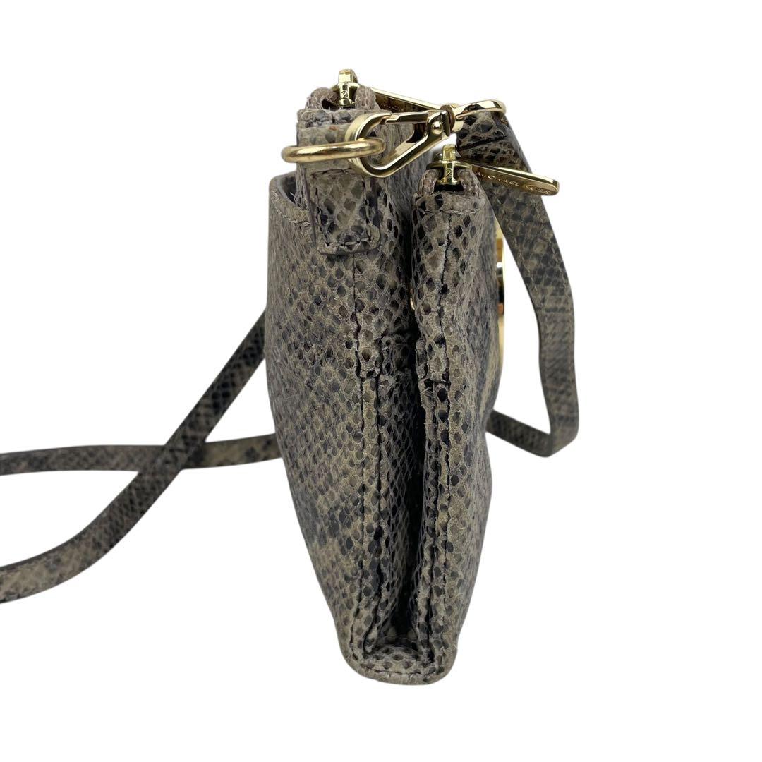 ✨極美品 マイケルコース MICHAEL KORS パイソン ショルダーバッグ