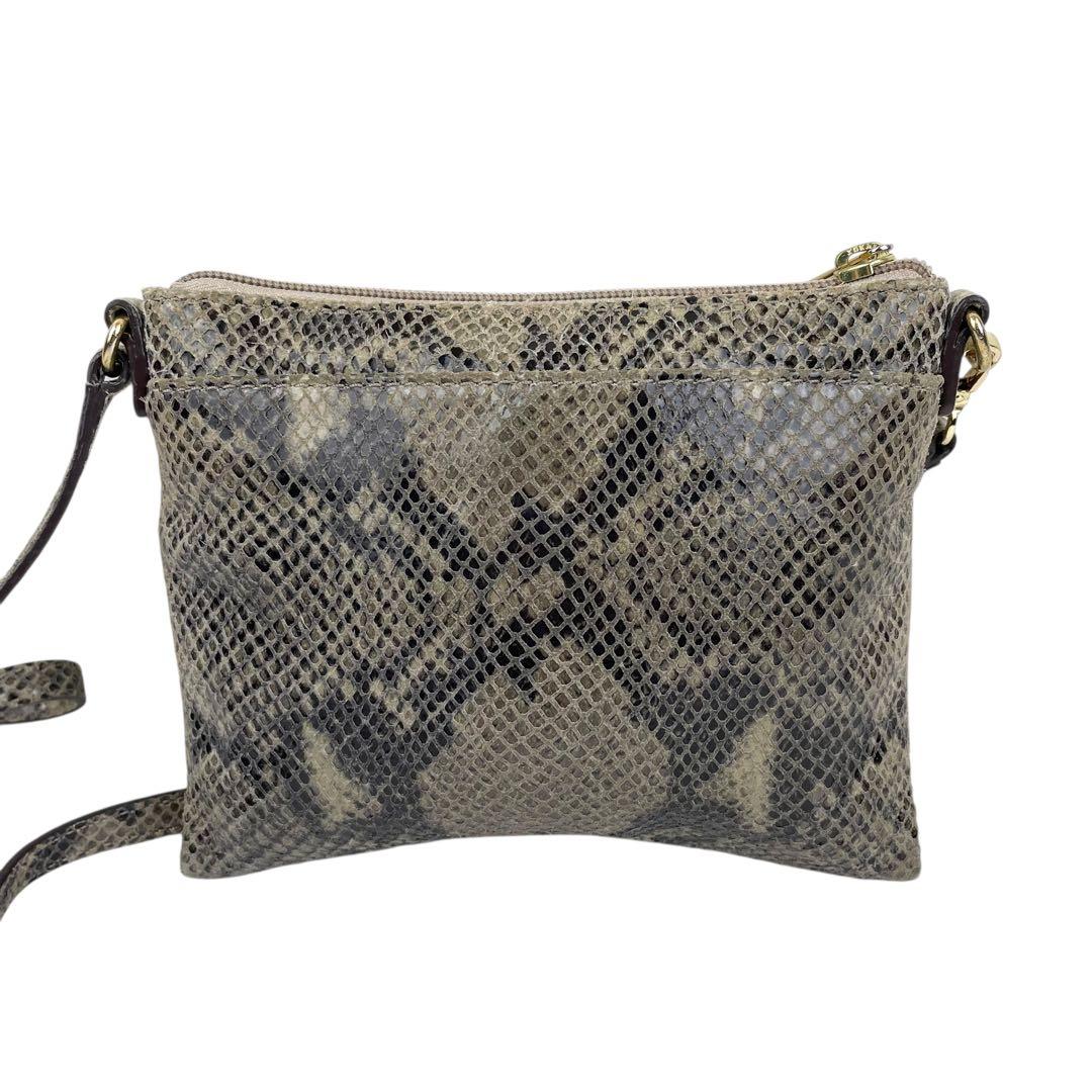 ✨極美品 マイケルコース MICHAEL KORS パイソン ショルダーバッグ