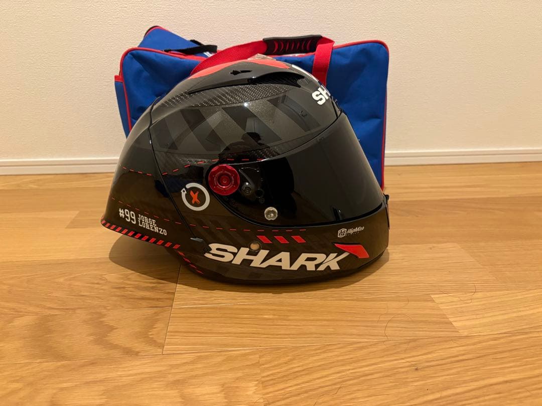 SHARK ヘルメット99 JORGE LORENZO ビーコム付き
