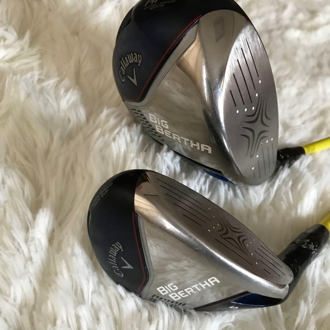 ★Callawayキャロウェイ ビッグバーサ　W/1 9° FW ♯5 2本