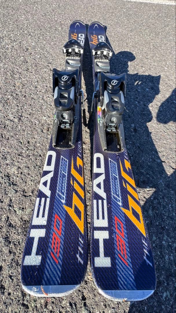 HEAD ショートスキー 130 The Big PROビンディング付き