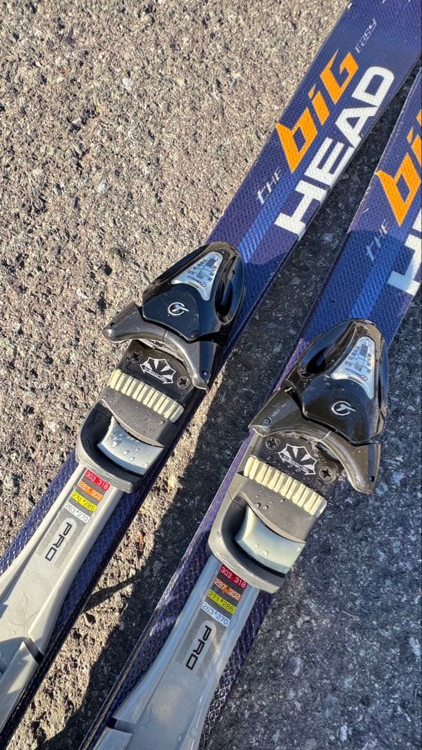 HEAD ショートスキー 130 The Big PROビンディング付き