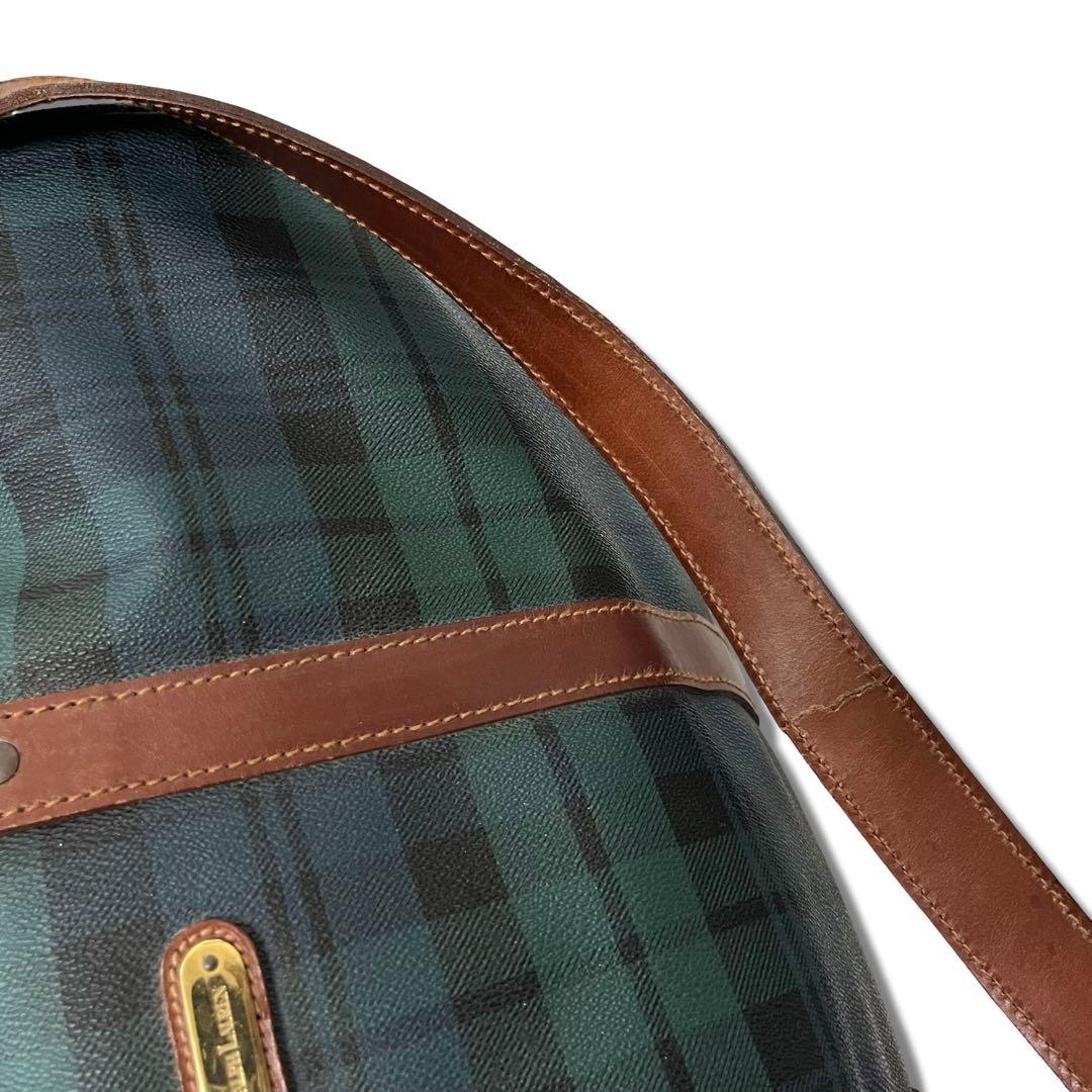 人気　ラルフローレン ブラックウォッチ　2way ボストンバッグ　特大