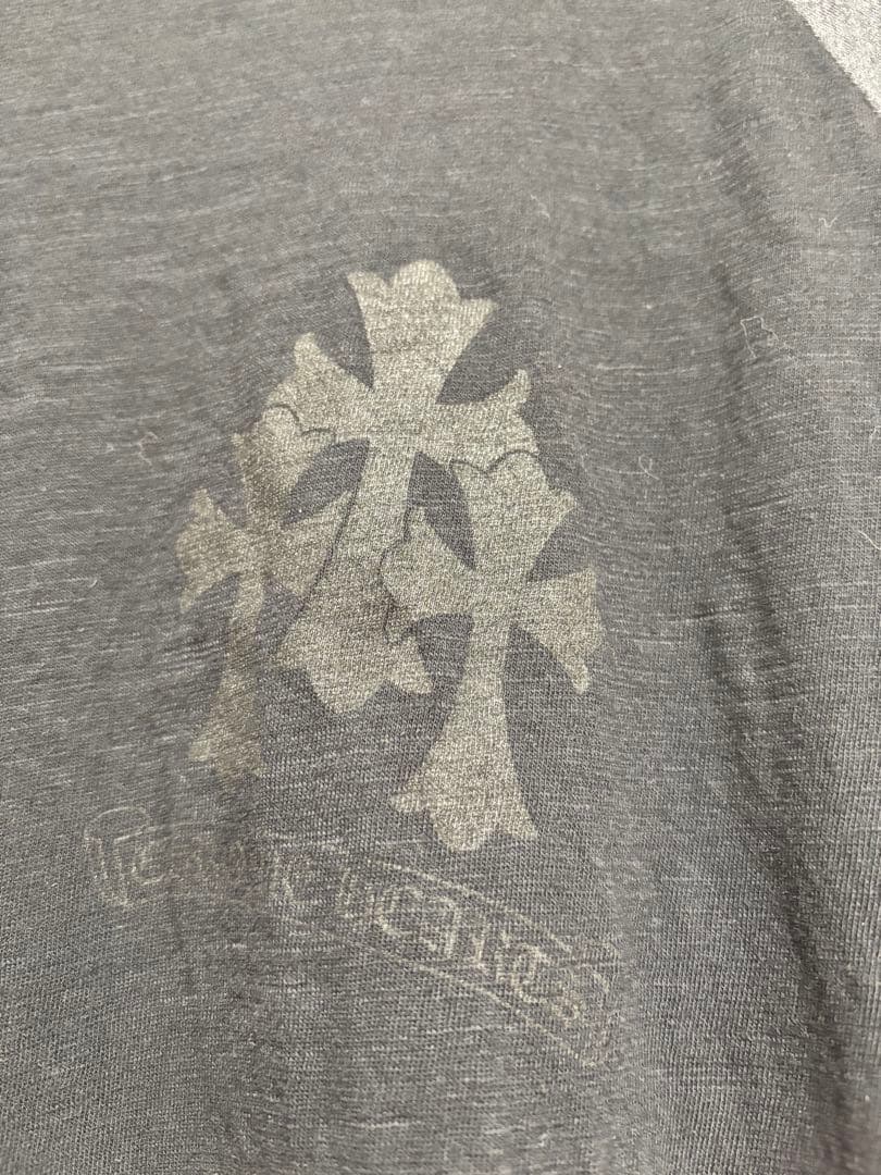 クロムハーツ　バックセメタリープリント　ロンT Lサイズ