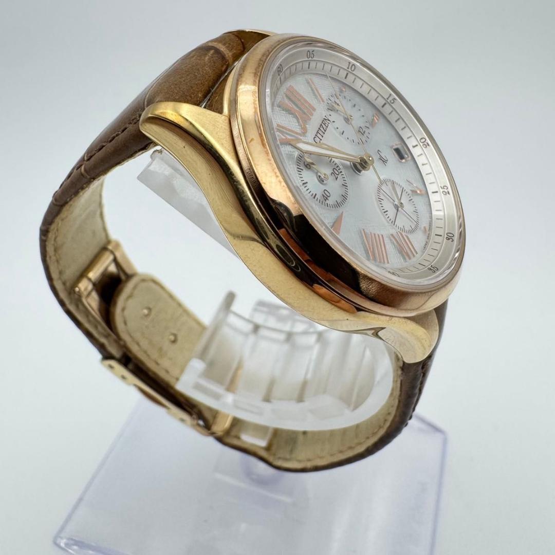 シチズン xC クロスシー レディース 腕時計 ソーラー ホワイト ゴールド