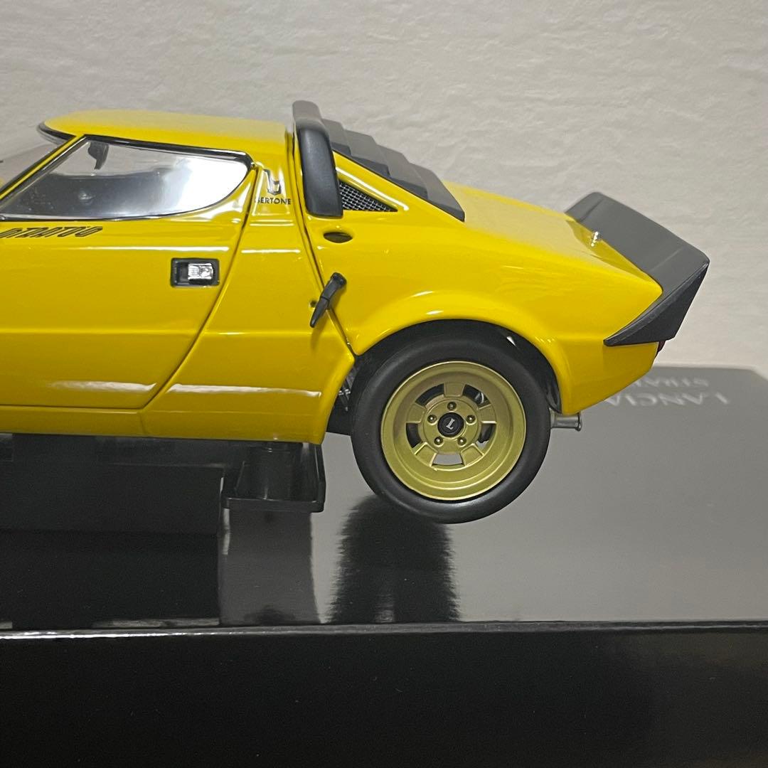 J*1様 京商 1/18 ランチア ストラトス HF イエロー
