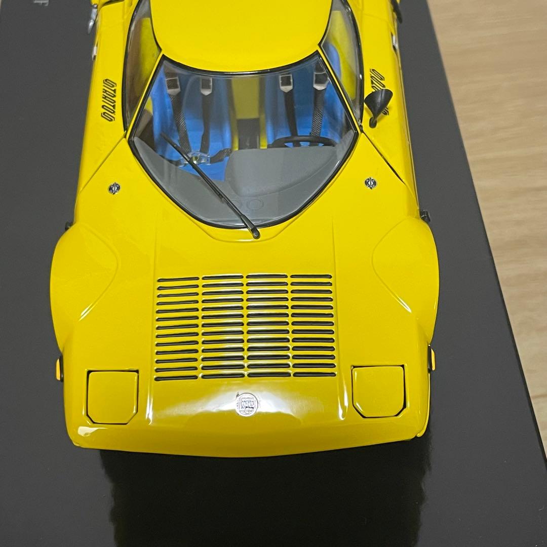 J*1様 京商 1/18 ランチア ストラトス HF イエロー