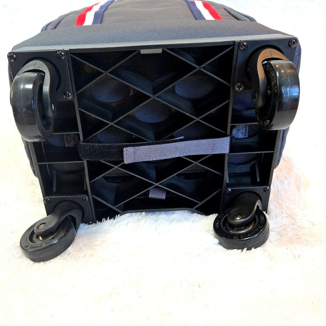 限定値下☆新品 スワニー トリコロール トートキャリーバッグ ネイビー 旅行