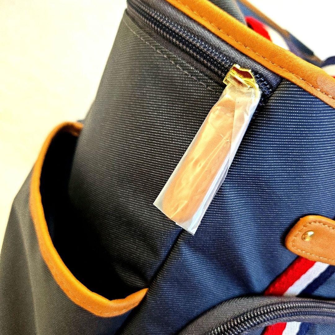 限定値下☆新品 スワニー トリコロール トートキャリーバッグ ネイビー 旅行