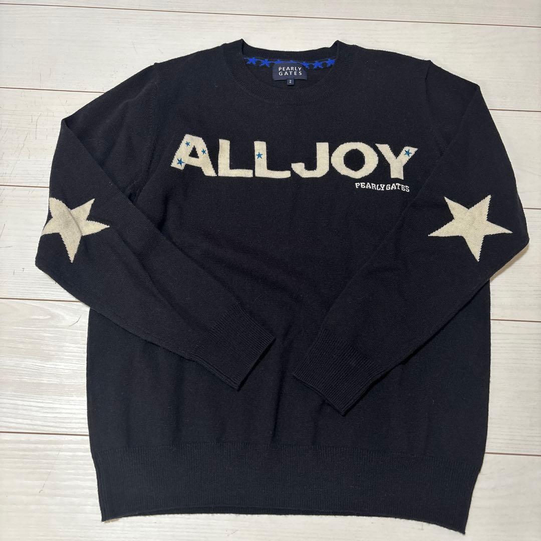 パーリーゲイツ　新品未使用　黒セーター