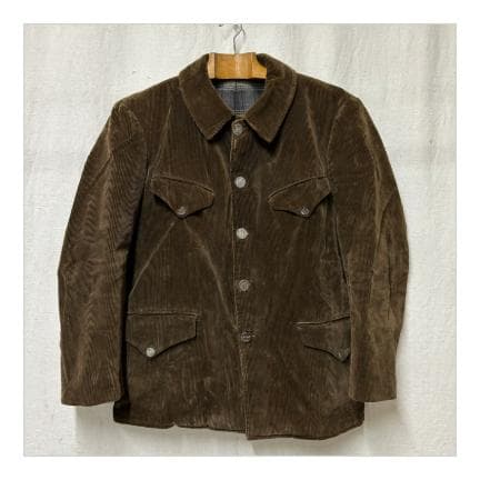 L' Arghuss コーデュロイ ハンティングジャケット　フレンチヴィンテージ