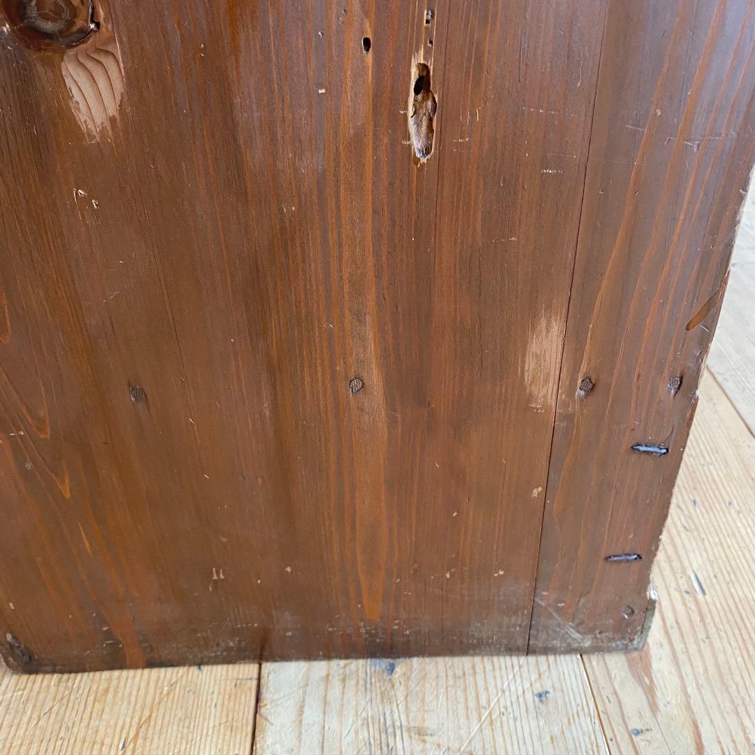 アンティーク オープンラック 木製棚 チェスト 食器棚 本棚 z895