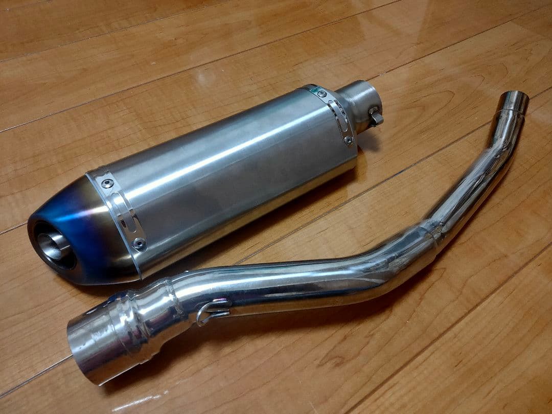 SECRET SPEED スリップオンマフラー スーパーシェルパ カワサキ