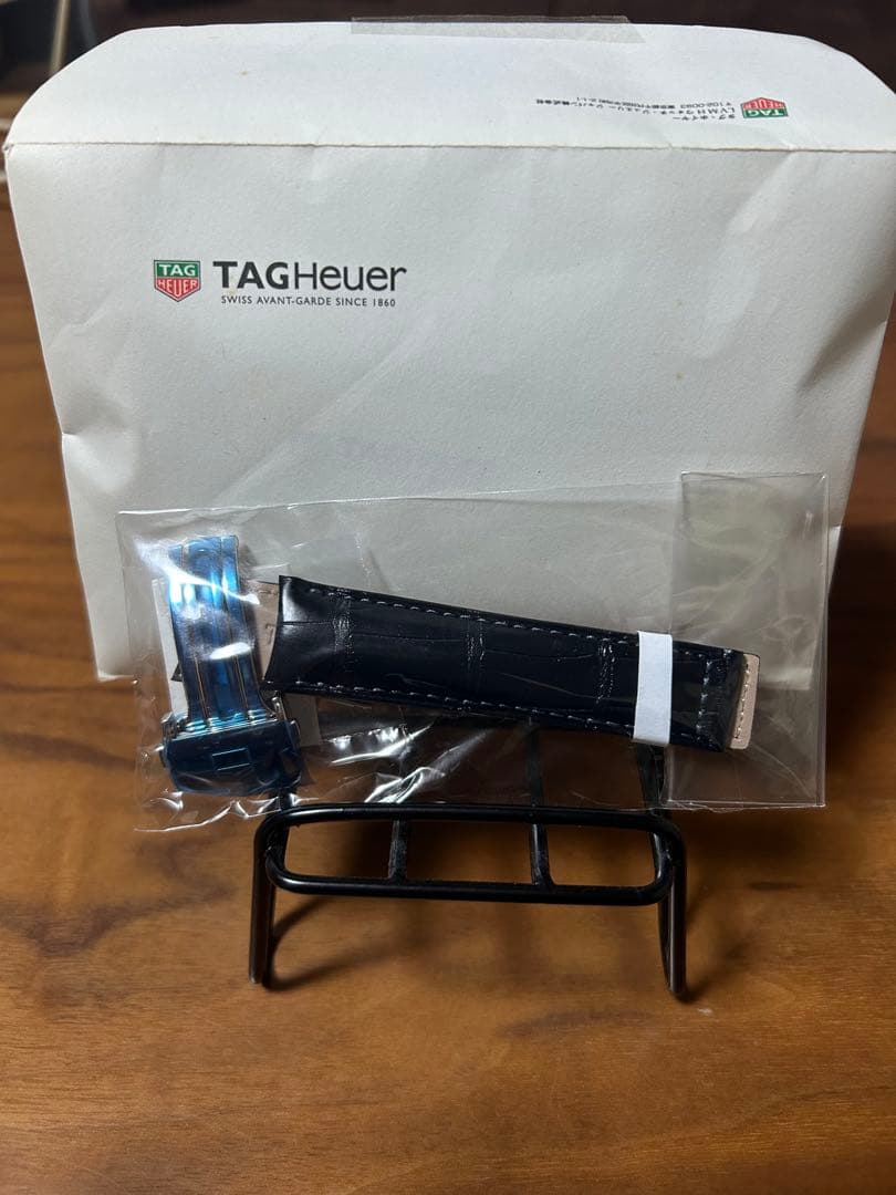 タグ・ホイヤー純正レザーストラップDバックル付