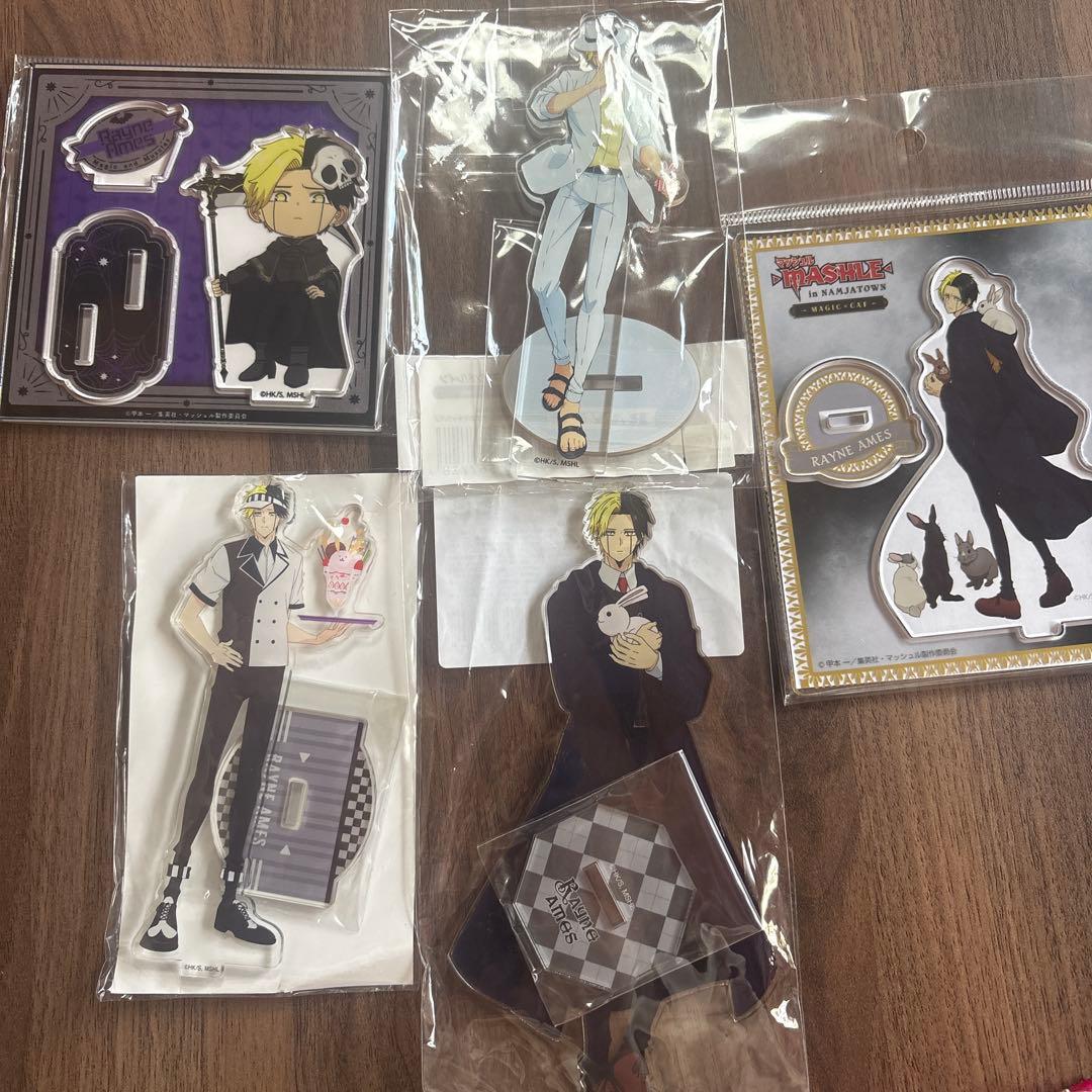 MASHLE マッシュル レイン　ランス　フィン　アクリルスタンド　キーリング