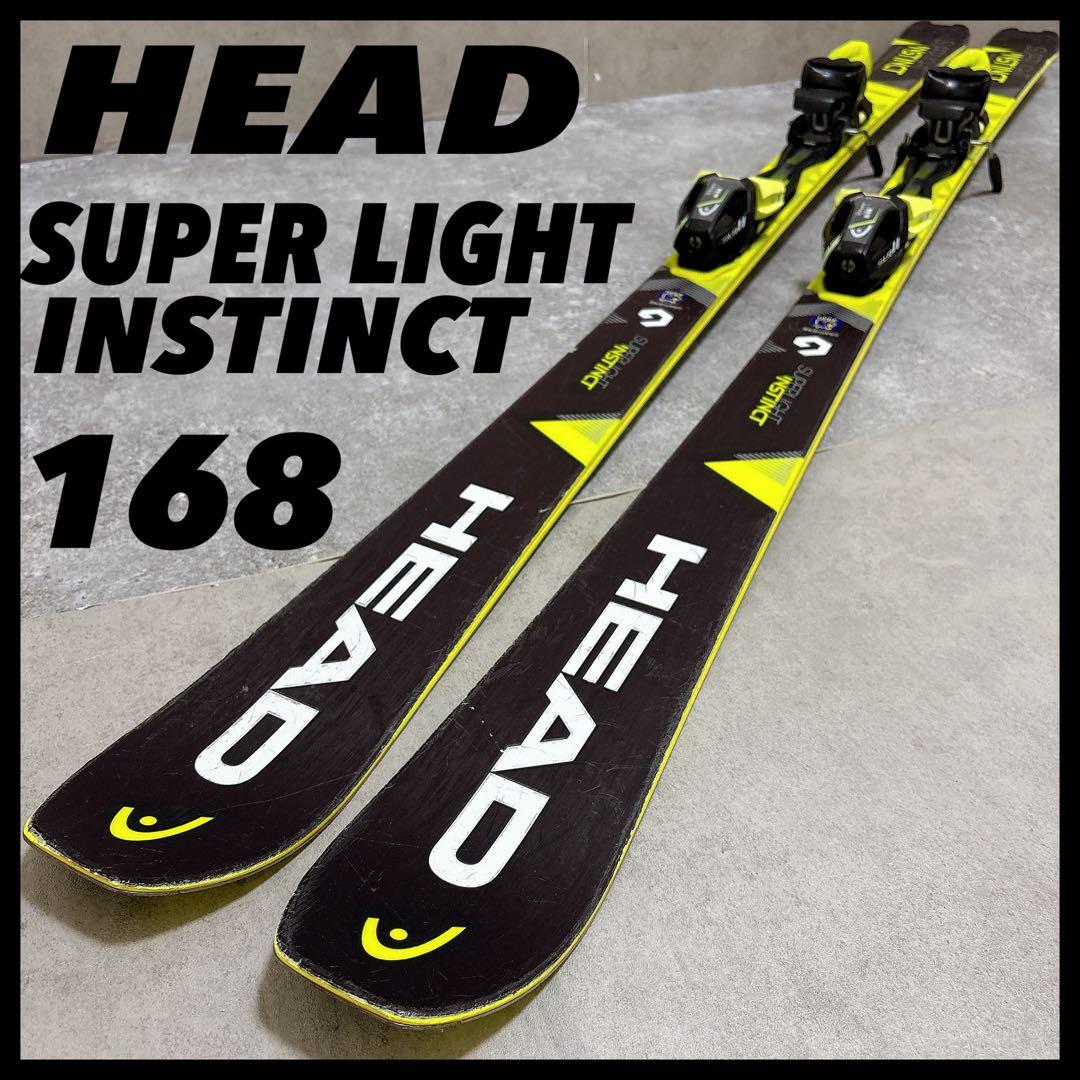 HEAD ヘッド スーパーライト インスティクト スキー板 メンズ 168cm