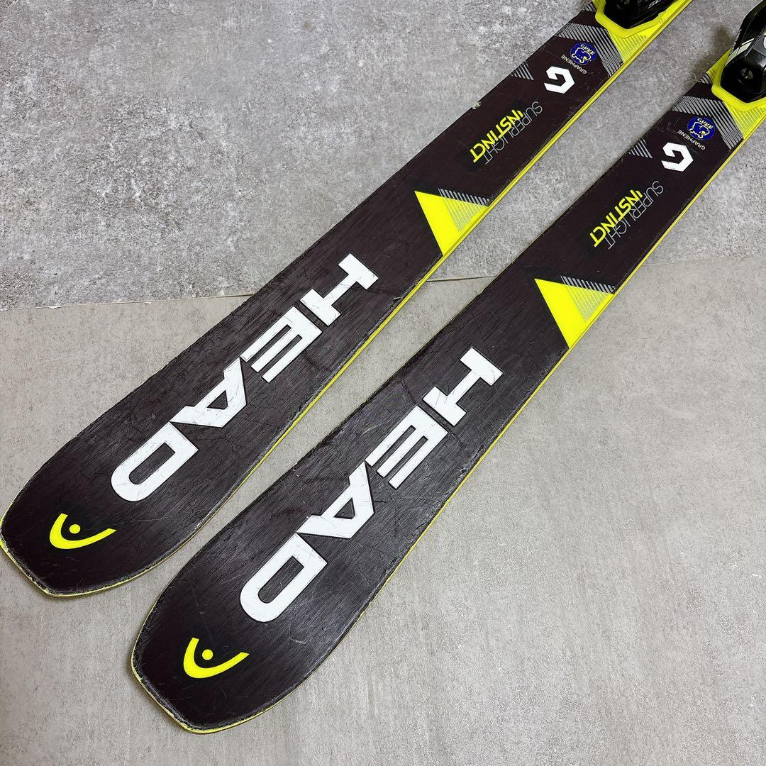 HEAD ヘッド スーパーライト インスティクト スキー板 メンズ 168cm