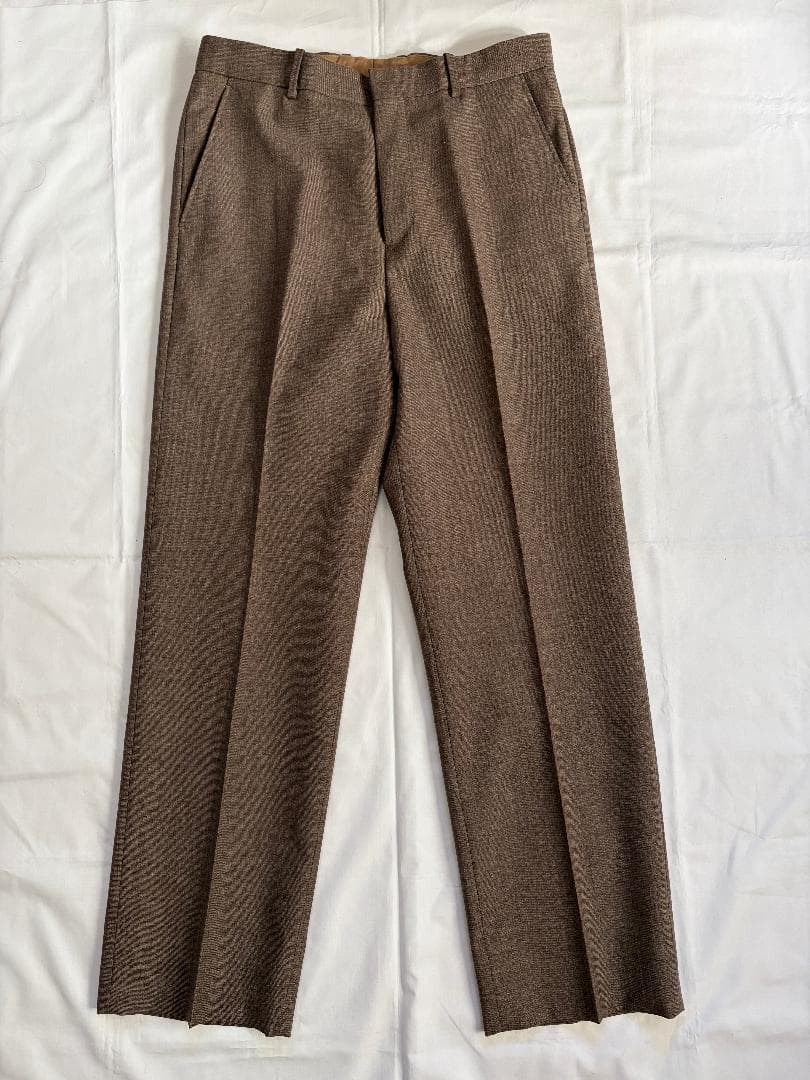 【20AW美品】AURALEE Bluefaced Wool Slacks